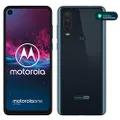 Motorola One Action Dual-SIM XT2013 128GB (GSM Only, No CDMA) Factory Unlocked 4G/LTE Smartphone - International Version (Denim Blue)