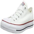 Converse Unisex Chuck Taylor All Star Low Top White Sneakers - 5.5 D(M) US