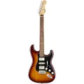 Fender Player Stratocaster HSH Electric Guitar, with 2-Year Warranty, Tobacco Burst, Pau Ferro Fingerboard