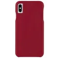 Case-Mate - iPhone XS Max Case - BARELY THERE LEATHER - iPhone 6.5 - Cardinal Leather