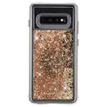 Case-Mate - WATERFALL - Samsung Galaxy S10 Liquid Glitter Case - Gold