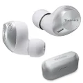 Technics EAH-AZ40M2ES True Wireless Noise Cancelling Earbuds, Silver