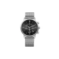 Maurice Lacroix Men's 'Eliros' Swiss Quartz Stainless Steel Casual Watch, Color:Silver-Toned (Model: EL1098-SS002-310-2)