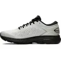 ASICS Men's Gel-Kayano 25 Running Shoes, 8M, Glacier Grey/Black