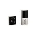 Kwikset 99540-001 Obsidian Keyless Entry Door Lock Z-Wave Plus Electronic Touchscreen Deadbolt, Satin Nickel