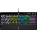 CORSAIR CS-CH-9226765-NA K55 RGB Pro Wired Gaming Keyboard,Black