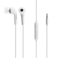 Samsung EHS64AVFWE 3.5mm EHS64 Stereo Headset with Remote and Mic - Original OEM - Non-Retail Packaging - White
