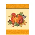 Amscan 571842 Bountiful Thanksgiving Multicolored Paper Table Cover | Party Tableware 54" X 102" 6 ct.