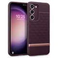 CASEOLOGY Parallax Case Compatible with Samsung Galaxy S23 Plus 5G - Burgundy