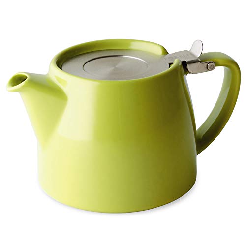 For Life Stamp Teapot IS Lime 13.5 fl oz (400 ml) 022-00648