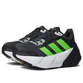 adidas Men's Adistar Sneaker, Grey/Solar Green/Linen Green, 13 US