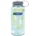 Nalgene Sustain Tritan BPA-Free Water Bottle Made with Material Derived from 50% Plastic Waste, 32 OZ, Wide Mouth, Tie-Dye Seafoam