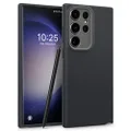 CASEOLOGY Nano Pop Case Compatible with Samsung Galaxy S23 Ultra 5G - Black Sesame