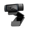 Logitech HD Pro Webcam C920, 1080p Widescreen Video Calling and Recording Refurbished)