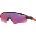 Oakley Boys' Radar Ev Xs Path Rectangular Sunglasses, MATTE BLACK, 31 mm