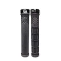 All Mountain Style AMS Cero Grips - Lock-on dual pattern, dual density, under 3.52 ounces grips, Black