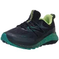 New Balance Women's DynaSoft Nitrel V5 GTX Trail Running Shoe, Natural Indigo/Electric Teal/Bleached Lime Glo, 9.5 Wide