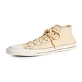 Converse Women's Chuck Taylor All Star Lift Platform Sneakers, OpenSesame/Egret/ClayPot, Yellow, Off White, 10 Medium US