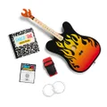 TinkerTar - Flame Electric Guitar - The Easiest Way to Start and Learn Guitar - 1 Stringed Toy Instrument for Kids Perfect Intro to Music for Young Kids Ages 3 and up - from Buffalo Games