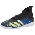 adidas Predator Freak .3 Indoor Soccer Shoe (mens) Black/White/Team Royal Blue 12