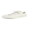 Converse Women's Chuck Taylor All Star Stripes Sneakers, Egret/Indigo Oxide/Pink Clay, 6.5