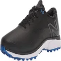 New Balance Men's Fresh Foam X Defender Sl Golf Shoe, Black/Blue, 11