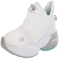 New Balance Men's FuelCell Rebel Tr V1 Running Shoe, White/Silver, 11
