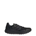adidas Men's Terrex Agravic Flow 2.0 Trail Running Shoe, Core Black/Core Black/Grey Six - 6