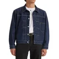 Levi's Men's Denim Jacket TYPE I Trucker Jacket, ROLL UP SELVEDGE TRUCKER, X-Large