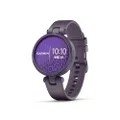 Garmin Lily Smartwatch Sport Edition - Sleep Monitor, Midnight Orchid Bezel with Deep Orchid Case and Silicone Band