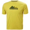 Helly-Hansen Men's HH Tech Graphic T-Shirt, 426 Warm Olive, Small