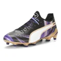 PUMA Mens King Ultimate Elements Firm Ground/Ag Soccer Cleats Cleated, Firm Ground, Turf - Black - Size 9 M