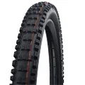 SCHWALBE - Eddy Current E-MTB/MTB and Enduro Tubeless Folding Front Bike Tire | 27.5 x 2.6 | Evolution, Super Trail, Addix Soft | Black
