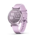 Garmin Lily 2, Small and Stylish Smartwatch, Hidden Display, Patterned Lens, Up to 5 Days Battery Life, Lilac