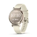 Garmin Lily 2, Small and Stylish Smartwatch, Hidden Display, Patterned Lens, Up to 5 Days Battery Life, Coconut