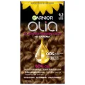 Garnier Hair Color Olia Ammonia-Free Brilliant Color Oil-Rich Permanent Hair Dye, 6.3 Light Golden Brown, 1 Count (Packaging May Vary)