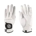 Ultra Feel Cabretta Leather Golf Glove, White, LH, Universal-Fit