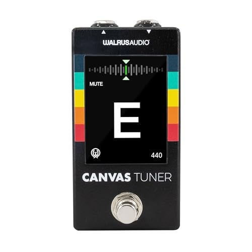 Walrus Audio Guitar and Bass Strobe Tuner Guitar Pedal with Backlight LCD (900-1083)