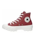 Converse Unisex Chuck Taylor All Star Star Lugged Hig Top Sneaker - Lace up Closure Style - Burgundy 7.5