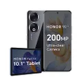Honor 90 Dual-SIM 256GB ROM + 8GB RAM (Only GSM | No CDMA) Factory Unlocked 5G Smartphone (Midnight Black) - International Version