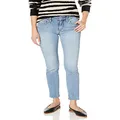 NYDJ Women's Petite Size Marilyn Straight Leg Jeans - blue - 0P