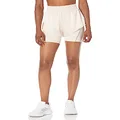 adidas Women's Standard Power Aeroready Two-in-One Shorts, Linen/White, Large