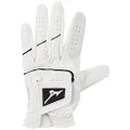 Mizuno 2020 Elite Golf Glove White/Black, Small, Left Hand