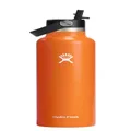 Hydro Flask 24 oz Standard Mouth with Flex Straw Cap Stainless Steel Reusable Water Bottle Mesa - Vacuum Insulated, Dishwasher Safe, BPA-Free, Non-Toxic (S24FS808)