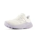 New Balance Women's Fresh Foam X More V4 Running Shoe, Sea Salt/Grey Violet, 11