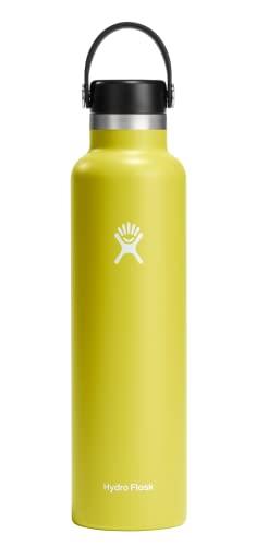 Hydro Flask 24 oz Standard Mouth with Flex Cap Stainless Steel Reusable Water Bottle Cactus - Vacuum Insulated, Dishwasher Safe, BPA-Free, Non-Toxic
