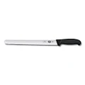 Victorinox 47543 Swiss Army Cutlery Fibrox Pro Slicing Knife, 12-Inch Silver/Black
