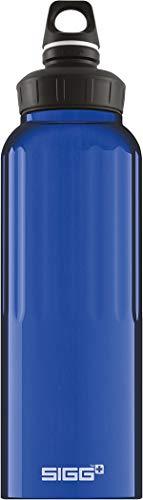 SIGG Wide Mouth Traveller Water Bottle (Dark Blue, 1.5-Litre),1500ml / 1.5L,8256.10