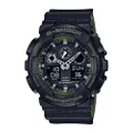 Casio GA-100L-1A G-Shock GA-100 Military Series Watch (Black/One Size)