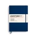 Leuchtturm1917 359868 Master Notebook (A4+) Hardcover, 233 Numbered Pages, Marine, Squared